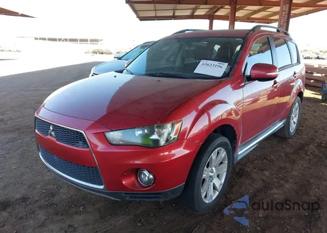 2012 Mitsubishi Outlander Se from USA, damaged, VIN JA4AS3AW1CU003385
